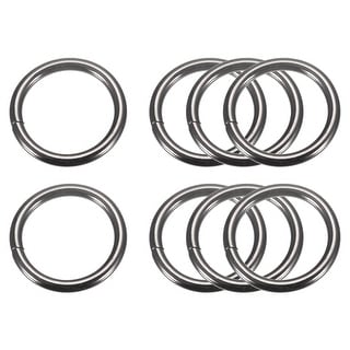  Stainless Steel O Rings Multi-Purpose Metal Welded O-rings Round Rings Bildidee 